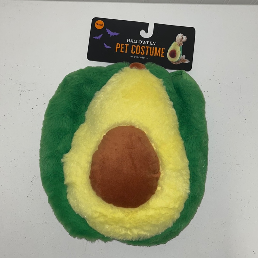 Avocado Halloween Plush Pet Costume - Picture 1 of 11